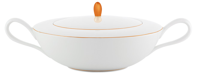 Soupière orange abricot - Raynaud